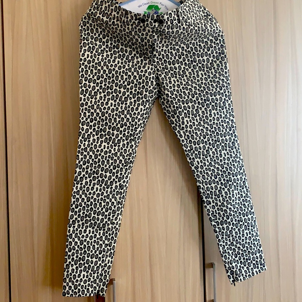 Cheetah print pants